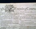 Large ship advertisements in 1785... - Image 1
