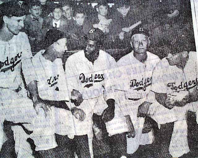 Jackie Robinson's first trip to Philadelphia – May 9, 1947 – 73 years ago  today –