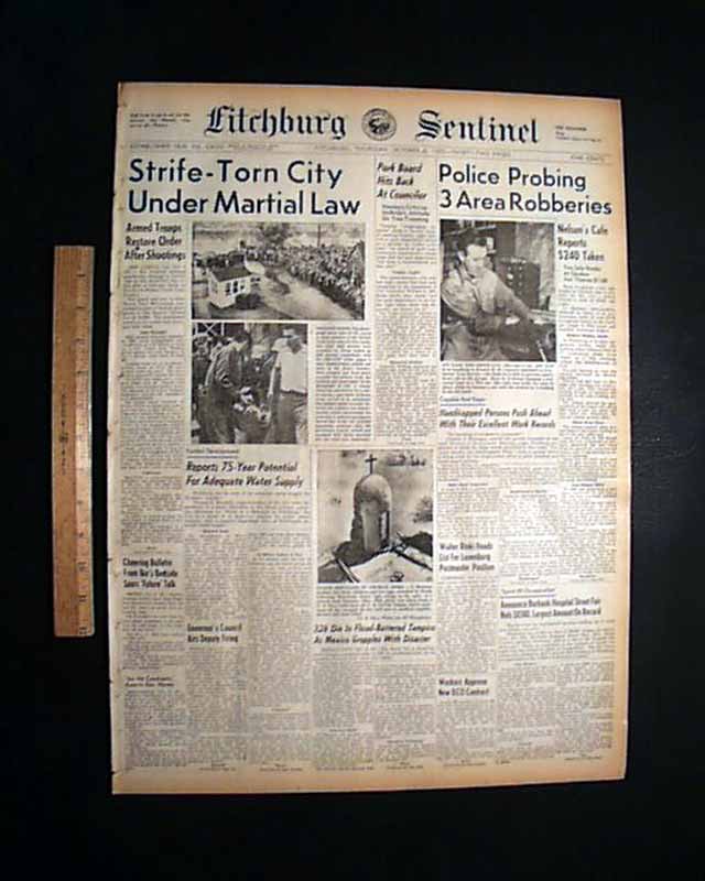 New Castle IN Indiana strike riots...