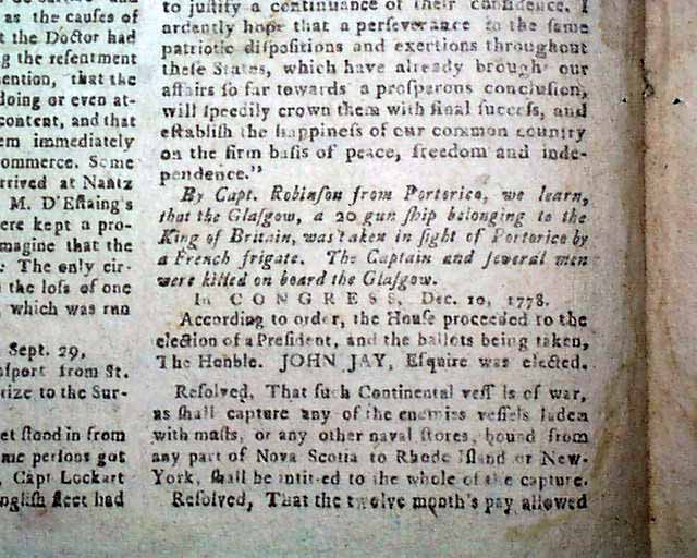 Patriotic address by Washington... Paul Revere engraving