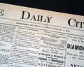 Early newspaper from territorial New Mexico...   - Image 1