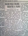 Orson Wells' "War of the Worlds" martian attack causes panic... - Image 5