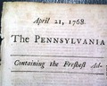 This was once the newspaper Ben Franklin published...   Rumblings of trouble with England... - Image 2