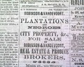 Four Southern newspapers just before the Civil War... - Image 1