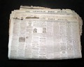 Four Southern newspapers just before the Civil War... - Image 3