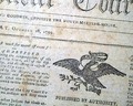 Signed by President John Adams... - Image 1
