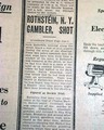 Arnold Rothstein shot in NYC...   - Image 4