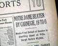 Possibly Knute Rockne's biggest Upset?... - Image 1