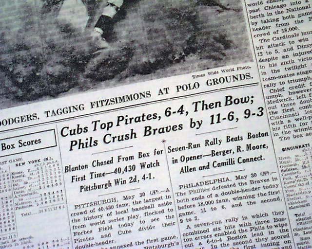 May 30, 1935: Babe Ruth plays his final major-league game with Boston  Braves – Society for American Baseball Research