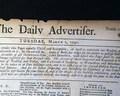 Curious double-masthead newspaper... - Image 1