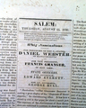 Daniel Webster campaign ad... - Image 1