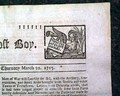 Handsome, early, displayable newspaper... - Image 1
