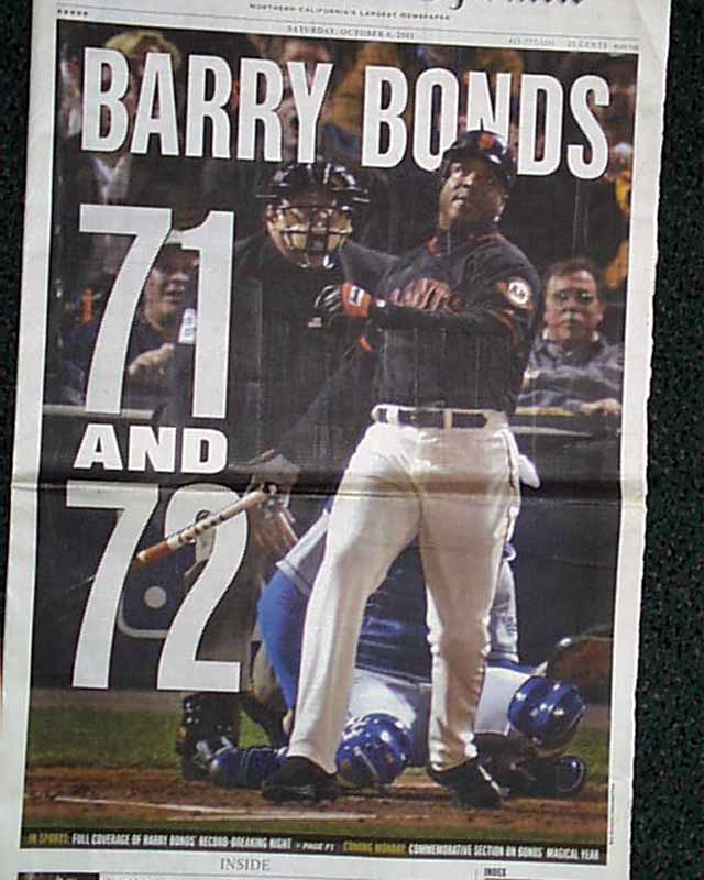 Barry Bonds set the home run record 13 years ago - McCovey Chronicles