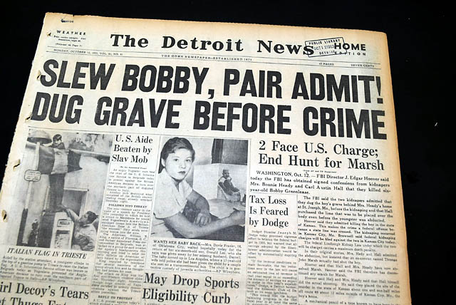 Bobby Greenlease kidnapping... Killers confession...
