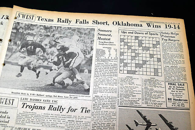 Oklahoma Sooners begin 47 game winning streak...