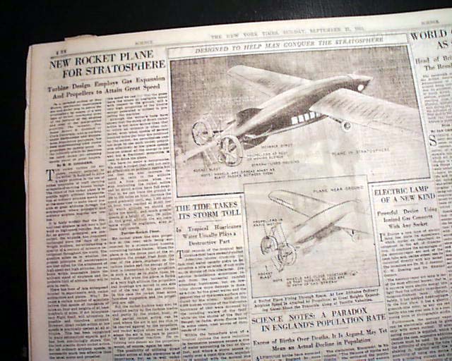 Robert H. Goddard rocket airplane... - RareNewspapers.com