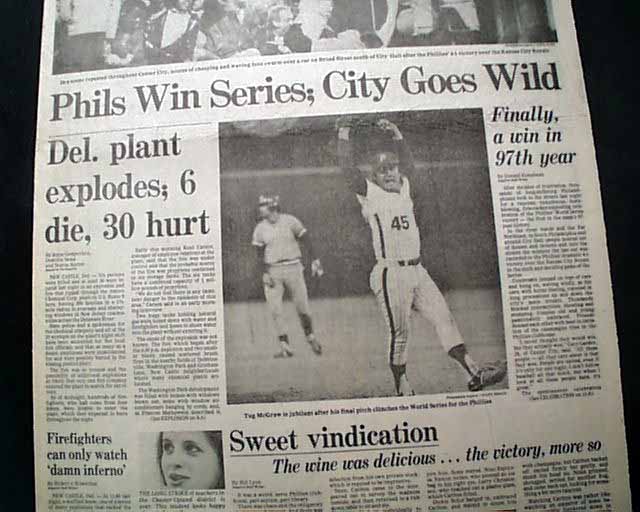 October 21, 1980: Phillies win their first World Series championship –  Society for American Baseball Research