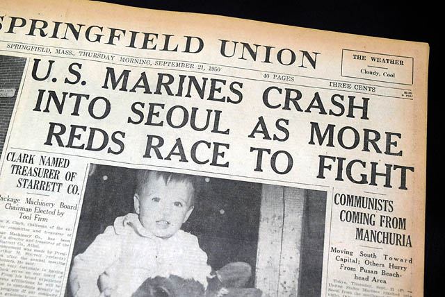 1950 U.S. Marines Corp. siege of Seoul...