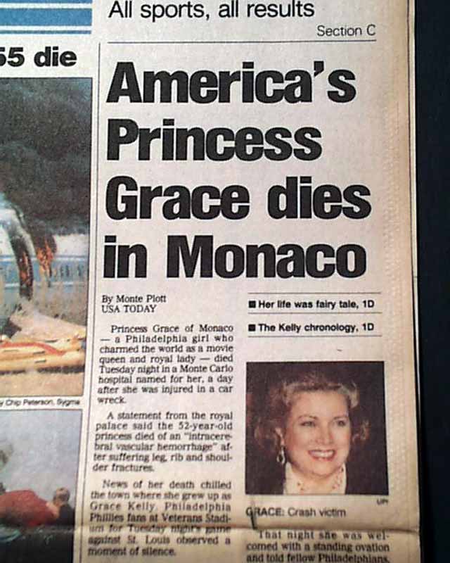 Grace Kelly'S Death