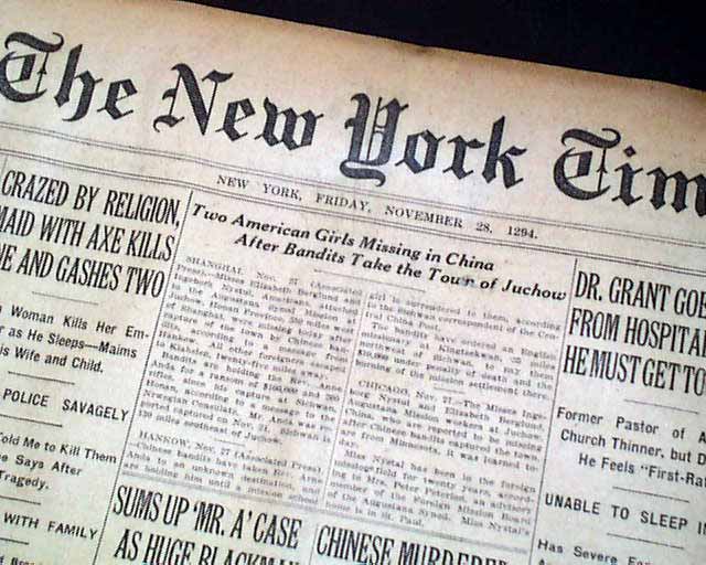 First Macy's Thanksgiving Day parade... - RareNewspapers.com