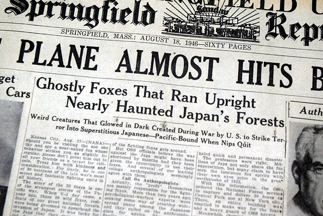 Operation fantasia... spirit foxes... WWII... 