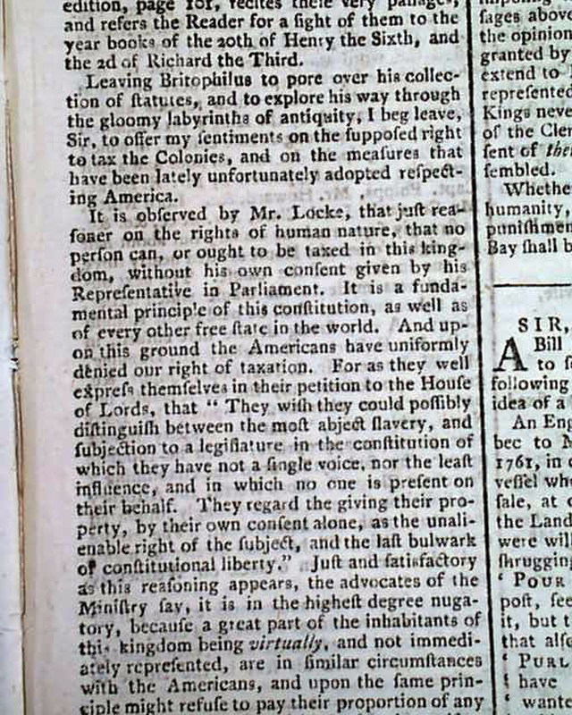 On Ben Franklin, taxation, and the Hutchinson Letters Affair
