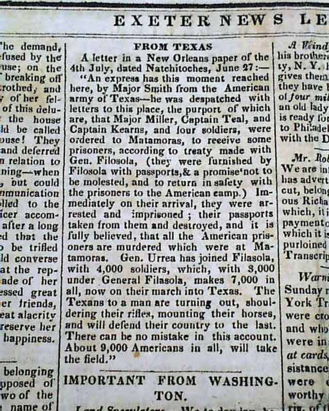 Texans will defend their land to the last...