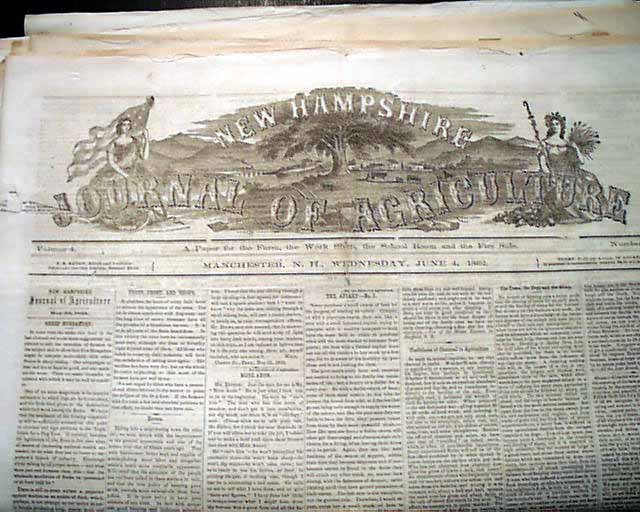 Lot of 23 Civil War era newspapers... - RareNewspapers.com