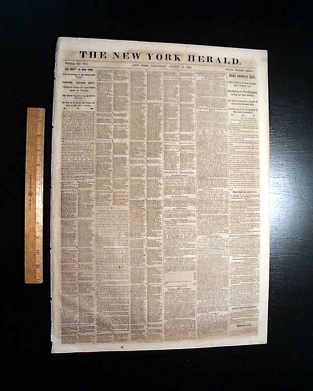 Lawrence KS massacre by Quantrill.....