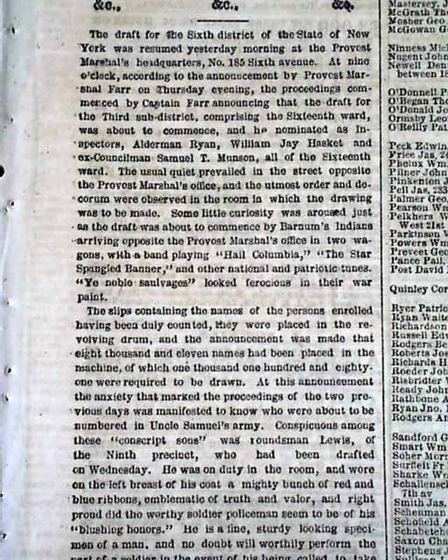 Lawrence KS massacre by Quantrill.....