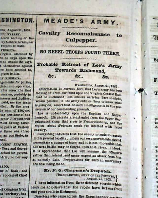 Lawrence KS massacre by Quantrill.....