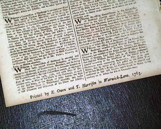 World's Oldest NEWSPAPER 1763 Gazette 270 YEARS OLD... - RareNewspapers.com