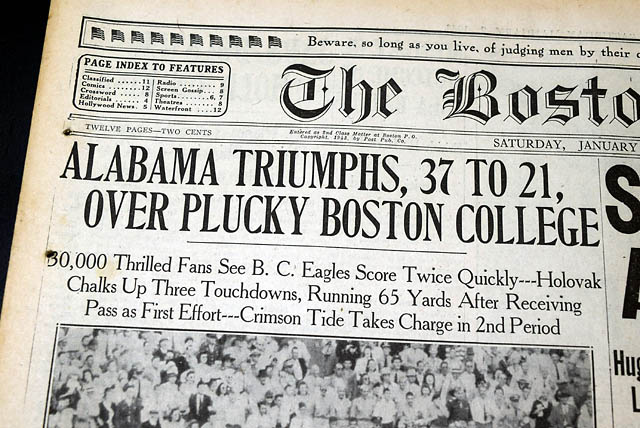 Alabama wins Orange Bowl in 1943...
