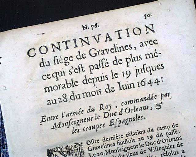 Early French "extra" newspaper...