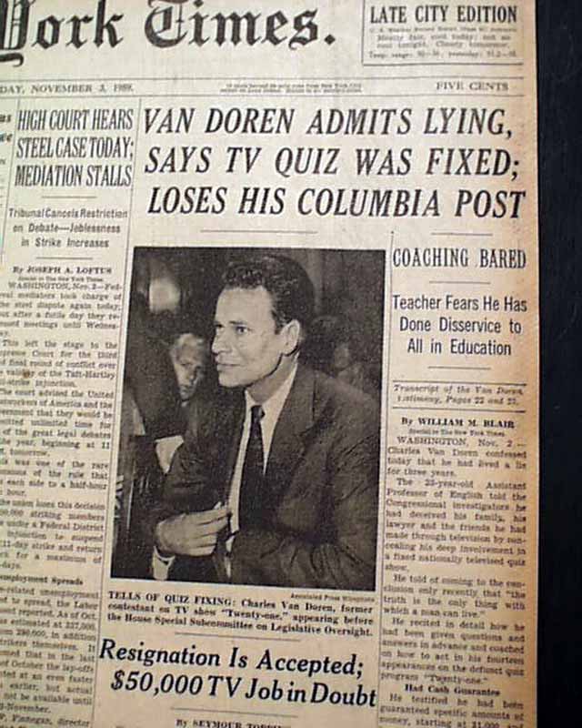 charles van doren history of knowledge follow up