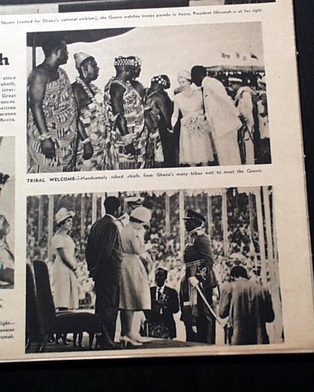 Queen Elizabeth's Historic Visits To Ghana In Ten Rare Photos 