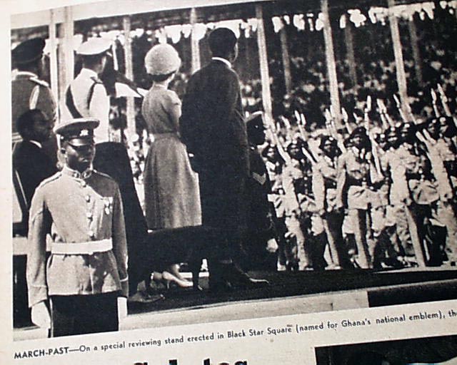 Queen Elizabeth's Historic Visits To Ghana In Ten Rare Photos 