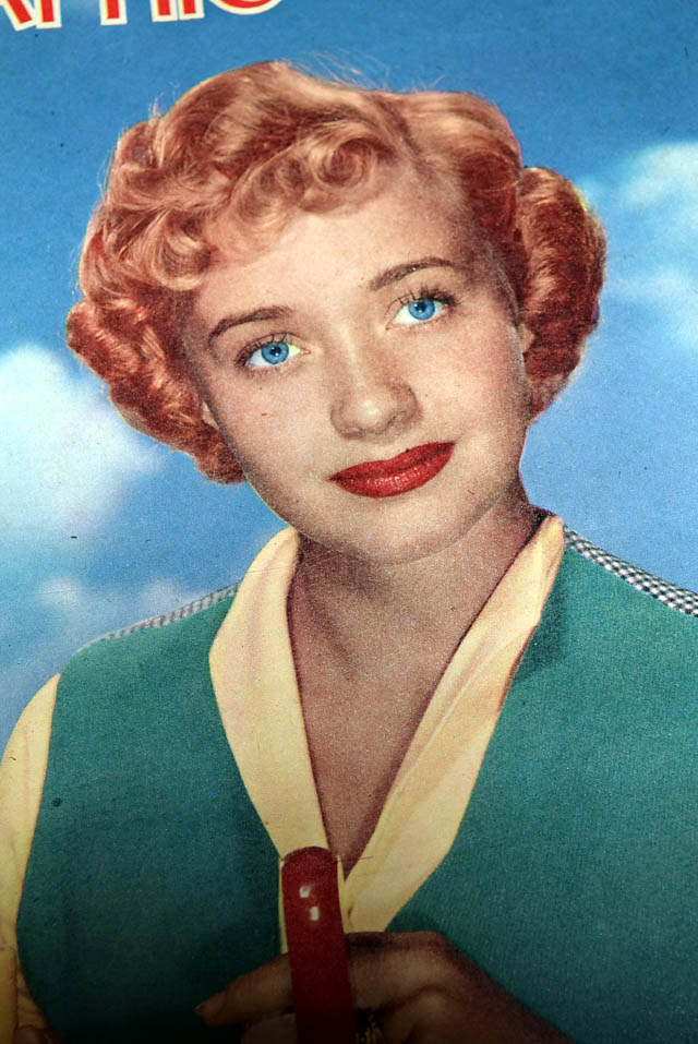 1949 Hollywood actress Jane Powell color cover...