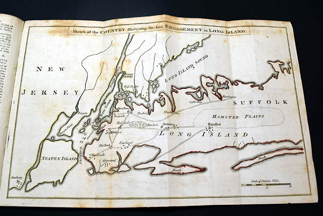 The Battle of Long Island, with a map...   Patrick Henry...