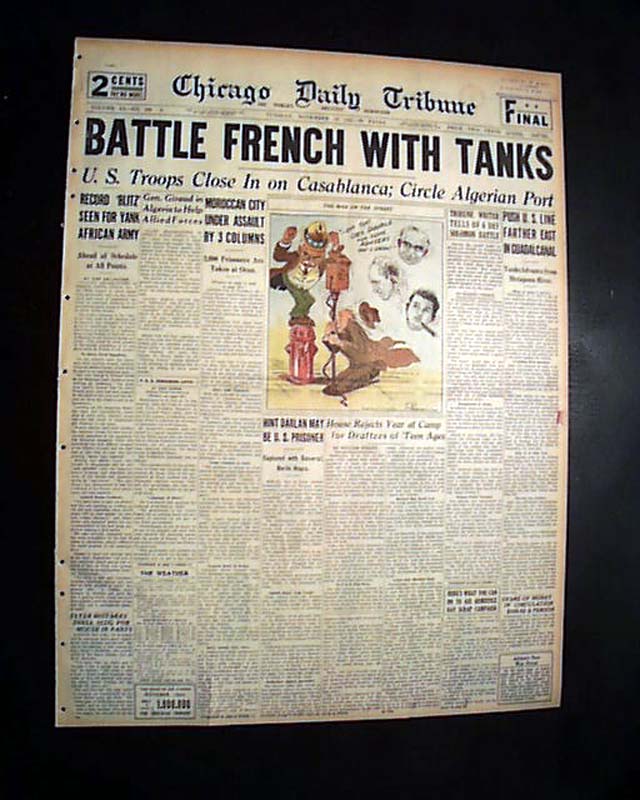 Operation torch french north africa rarenewspapers