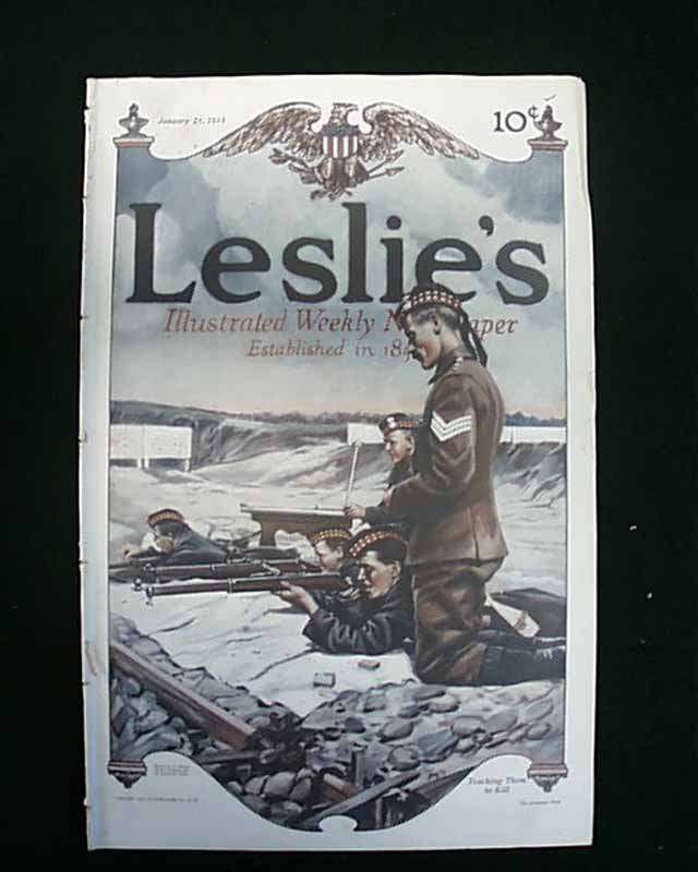 Color cover with soldiers on a shooting range...