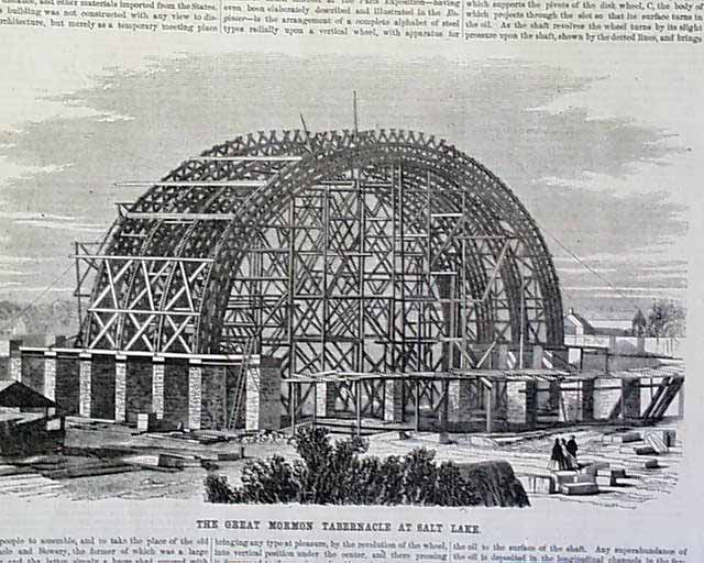 Building the Mormon Temple...