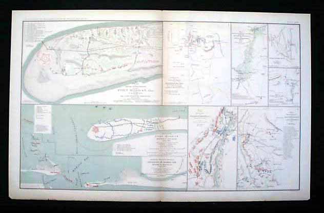 Siege of Operations; Defense or Battle Maps...