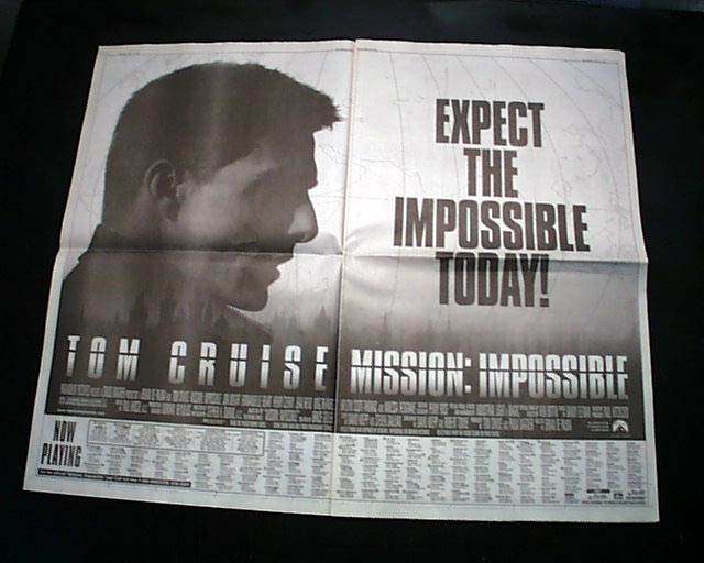 mission impossible 1996 poster