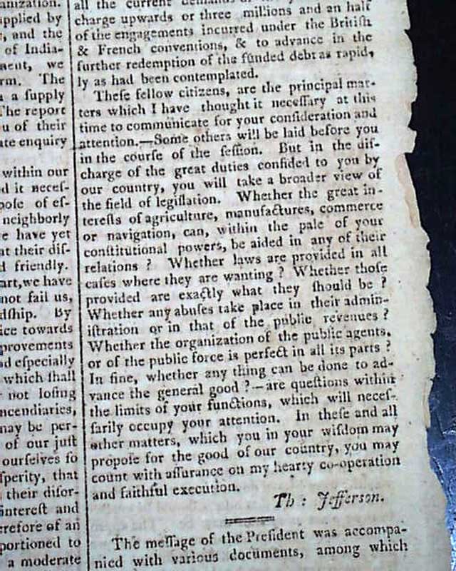 1804 State of the Union Address photo 1