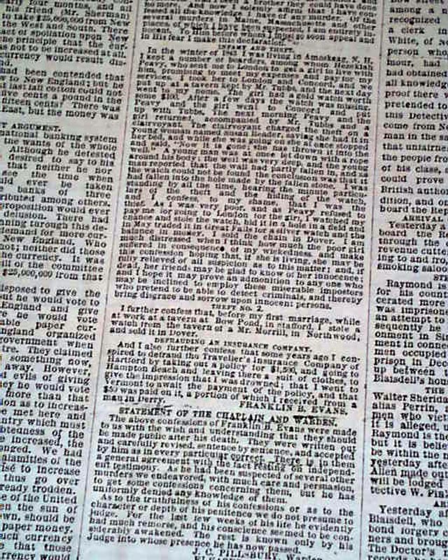 The Northwood murderer of 1874....