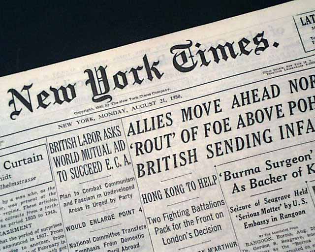 Operation Magic Carpet in 1950...