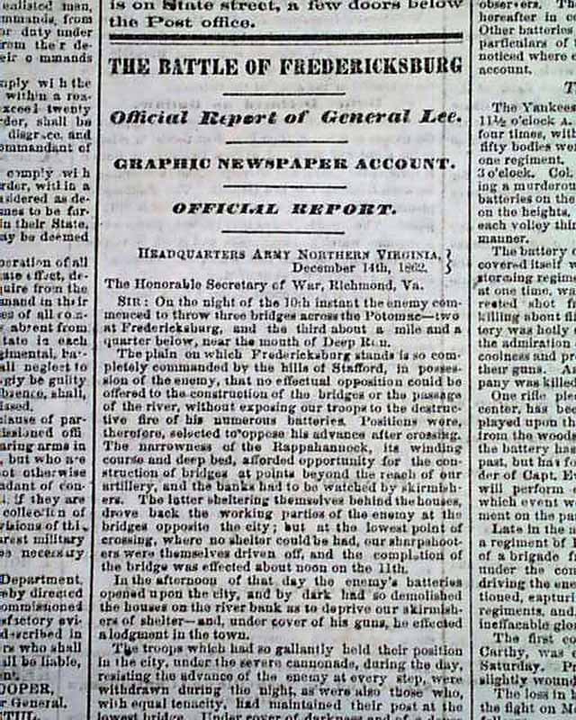 Newspapers in Virginia during the Civil War, Confederate