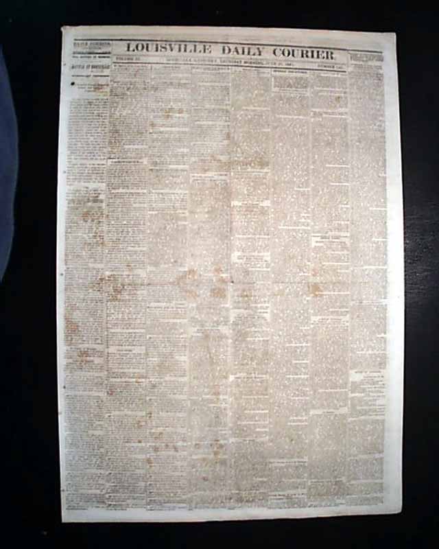 Battle of Boonville, in a Confederate newspaper...