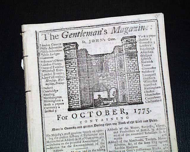 John Hancock... Early reports on the Revolutionary War...